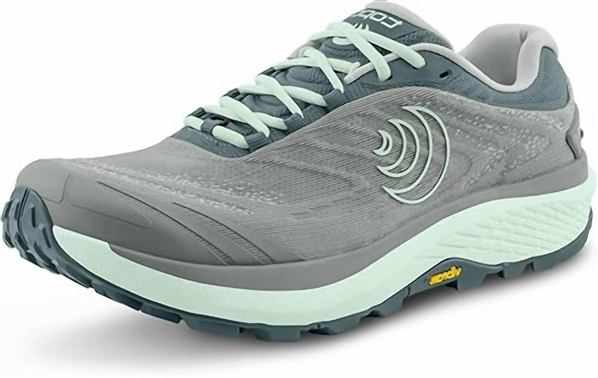 Topo Athletic Women's Pursuit 2 Running Shoe in grey mint - women's shoe