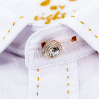 Eight X - Men's Ra Jacquard Numbered Pm Edition Button Down Shirt