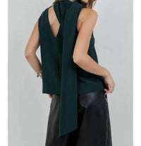Whiteroom+Cactus - Aria Attached Scarf Woven Top