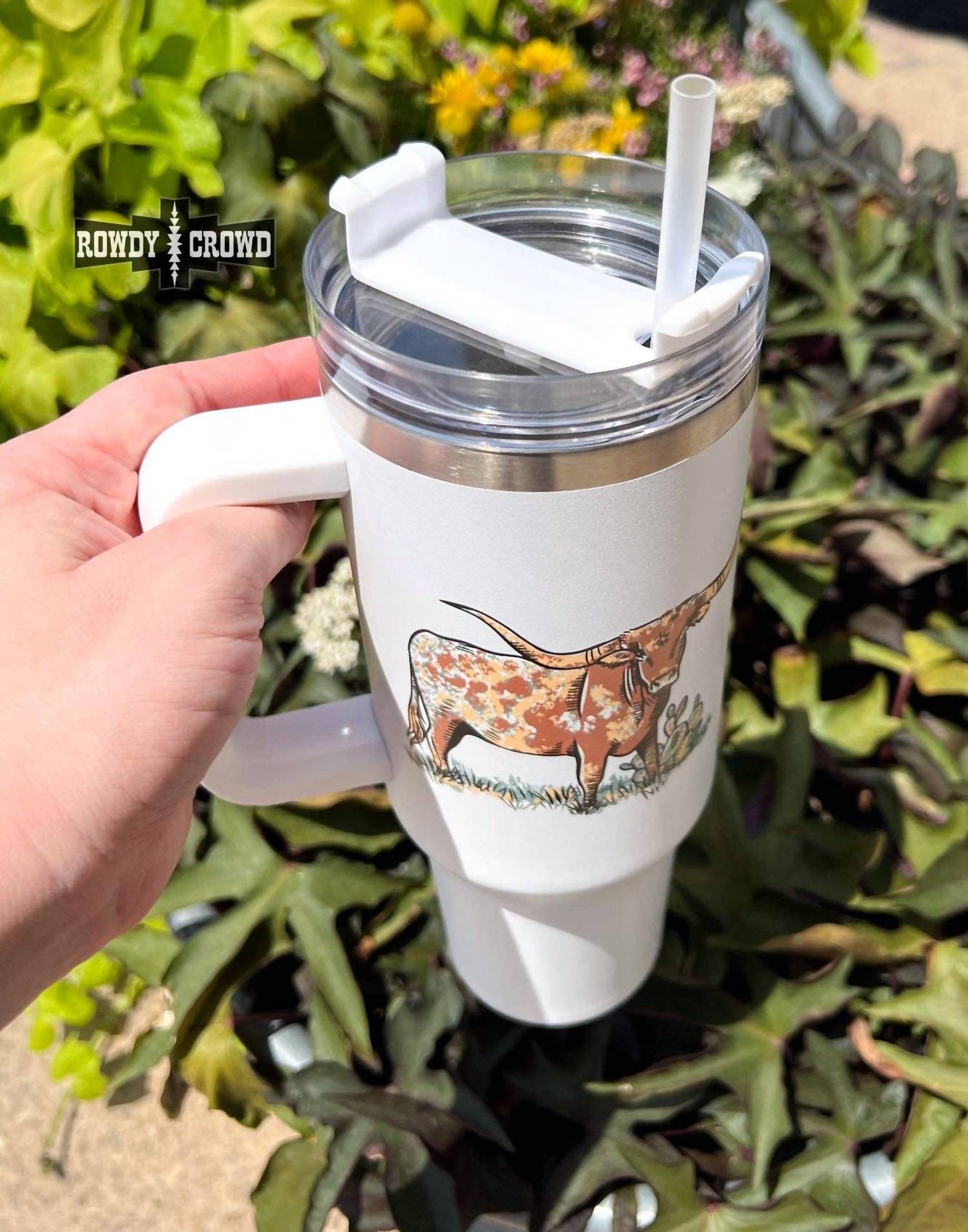 Rowdy Crowd - No Bull 40 oz Stainless Steel Tumbler