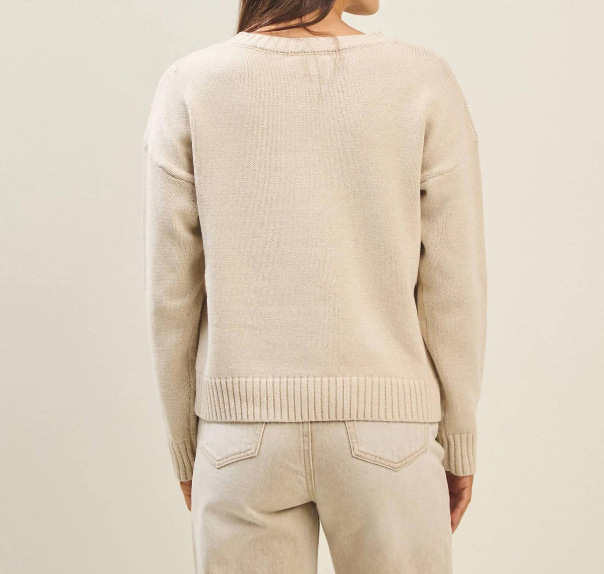 Able - Lily Dog Crewneck Sweater