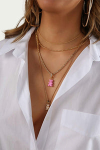 DOUBLE ROPE CHAIN NECKLACE
