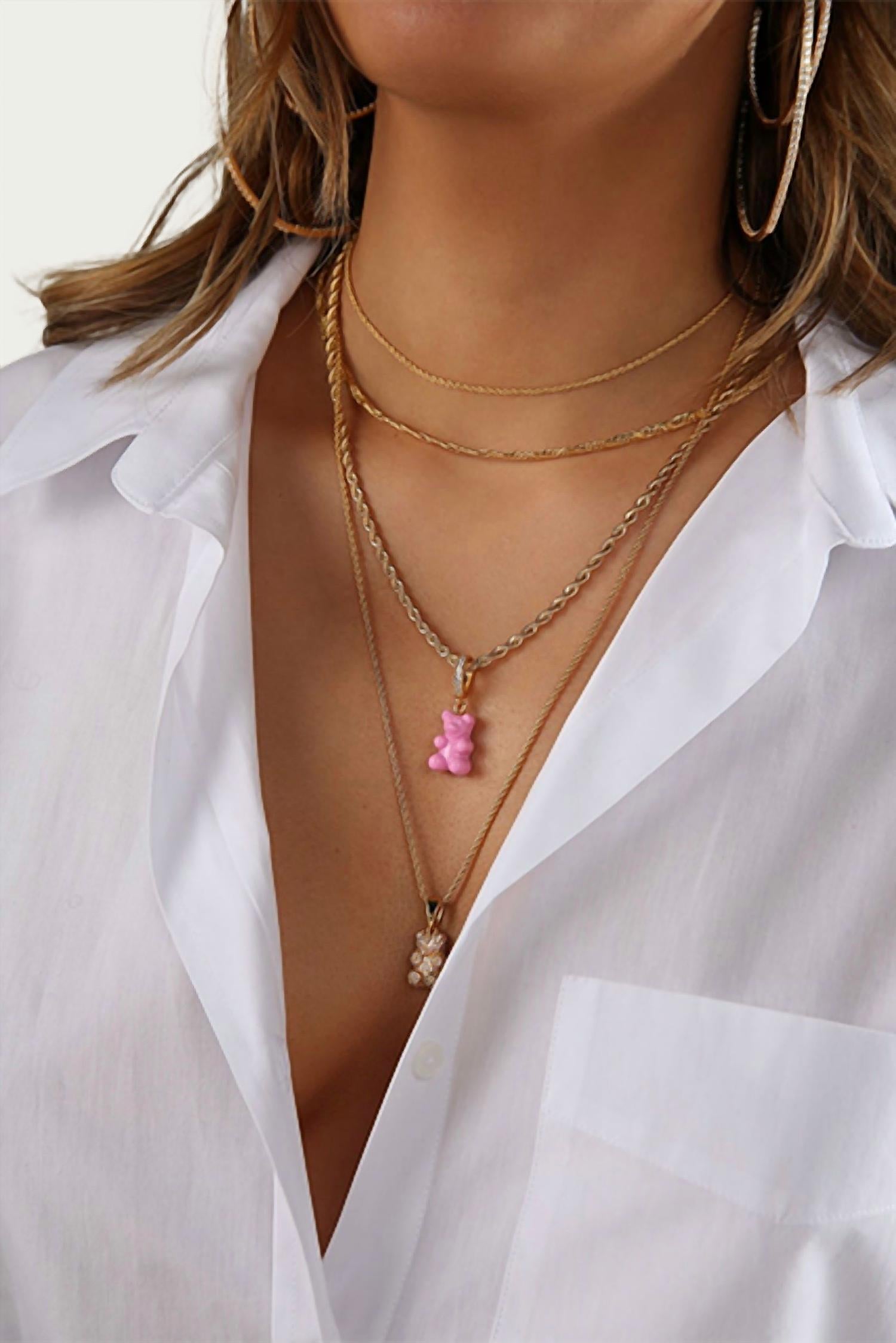 DOUBLE ROPE CHAIN NECKLACE