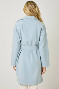 Mystree - Lapel Collar Robe Coat
