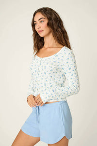 Pj Salvage - More Amour Long Sleeve Top