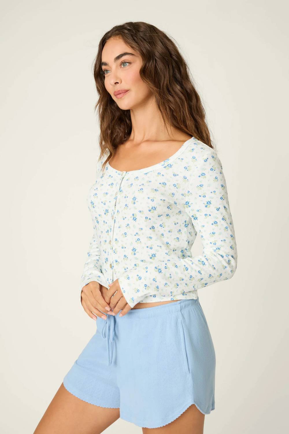 Pj Salvage - More Amour Long Sleeve Top