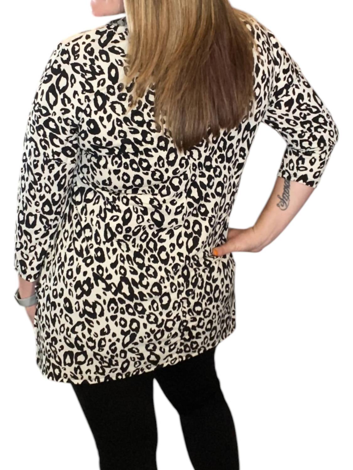 Honeyme - Floral Front Gabby Top