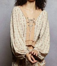 Pol - Nashville Romin' V-neck Top