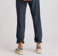 FREE FLY Breeze Flats Pant in storm cloud - women's pants - detail view