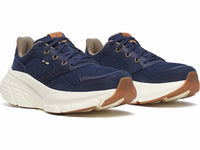 SAUCONY Women's Guide Metro Walking Shoes in navy - women's shoe - detail view