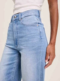 Dl1961 - Women'S - Hepburn Wide Leg High Rise Ankle Jeans