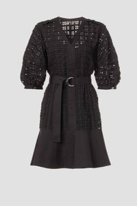 3.1 Phillip Lim - Puff Sleeve V-neck Dress