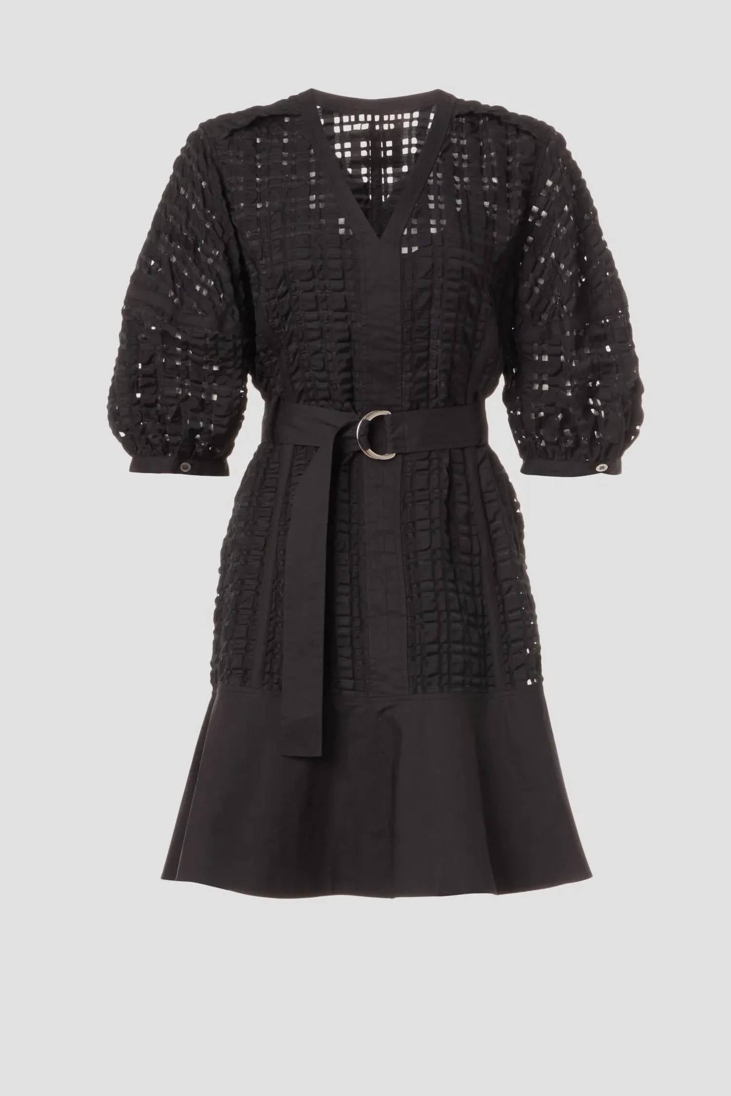 3.1 Phillip Lim - Puff Sleeve V-neck Dress