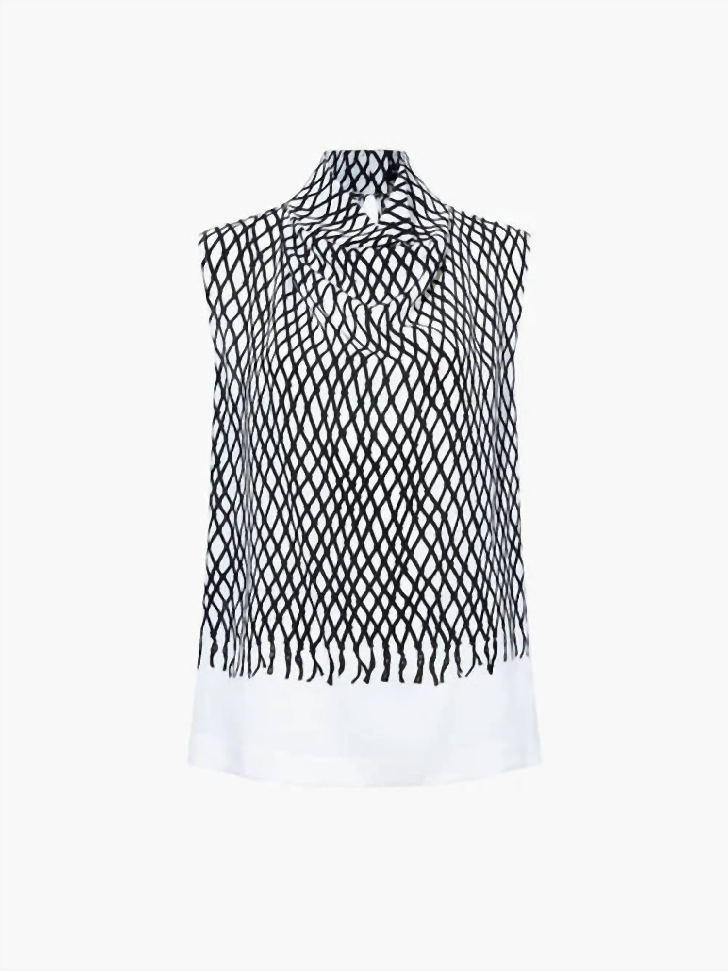 Proenza Schouler - Valerie Top In Printed Viscose