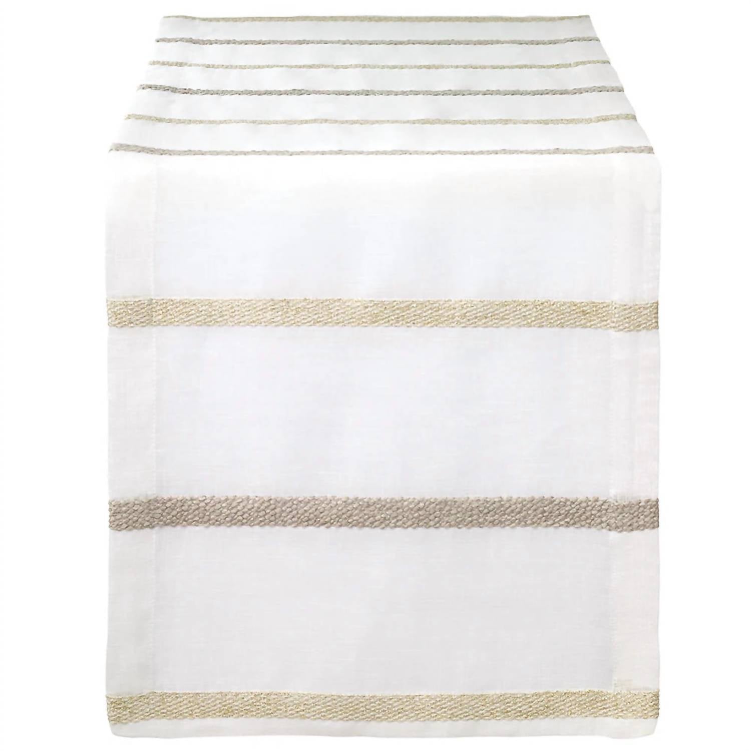 Bodrum Linens - Metallic Band Runner