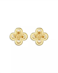 Tory Burch - Forget Me Not Clover Stacked Stud Earrings