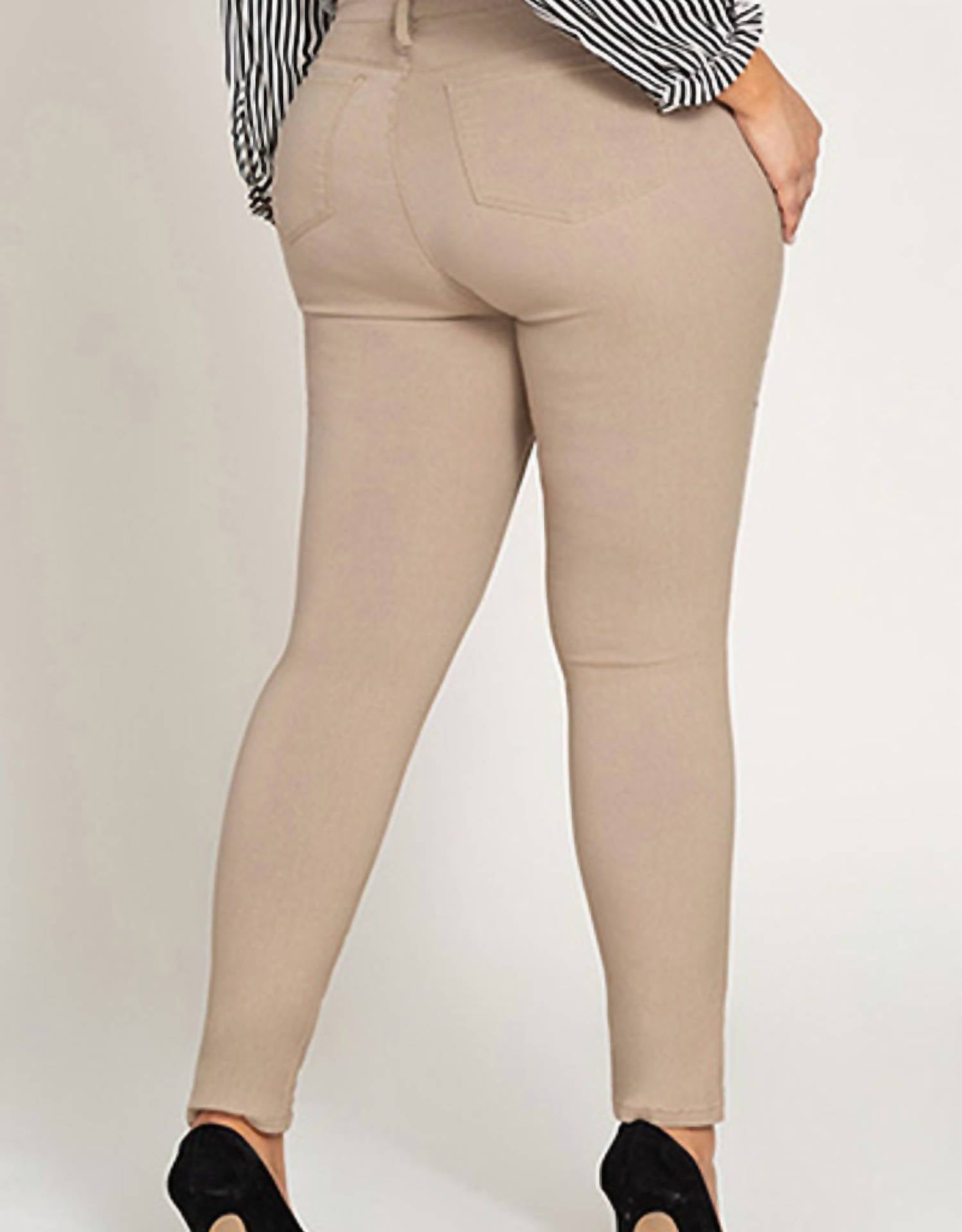Ymi - Curvy Mid-rise Hyperstretch Skinny Pant