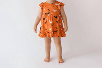 Posh Peanut - Hendrix Capsleeve Ruffled Bodysuit Dress