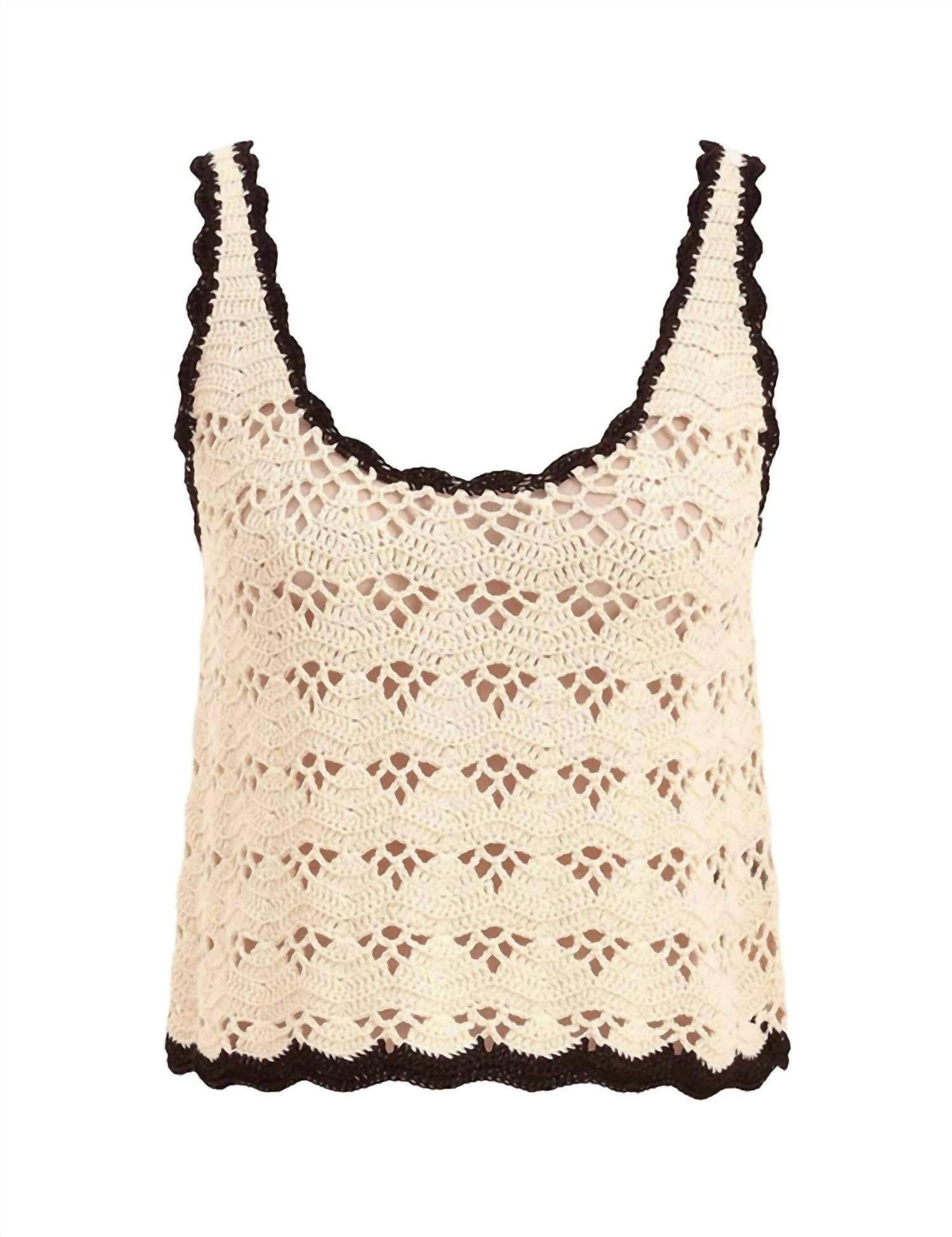 Zimmermann - Rhiannon Crochet Tank Top