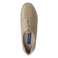 easy spirit Women's Motion Lace Up Oxford Shoes in wheat - women's flats - view 4
