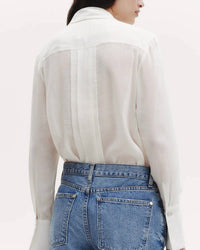 Twp - Patti Pleats And Tie Top