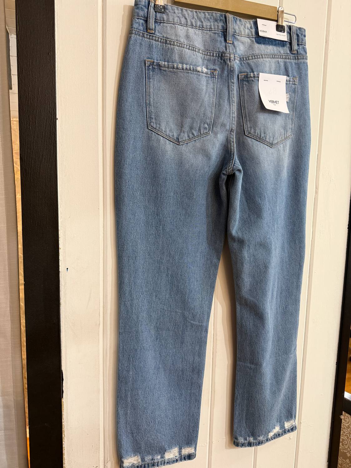 Vervet By Flying Monkey - Women's High Rise Straight Jean