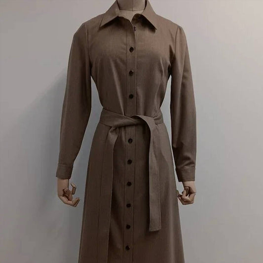 Lafayette 148 - Women's Flannel Shirt Dress