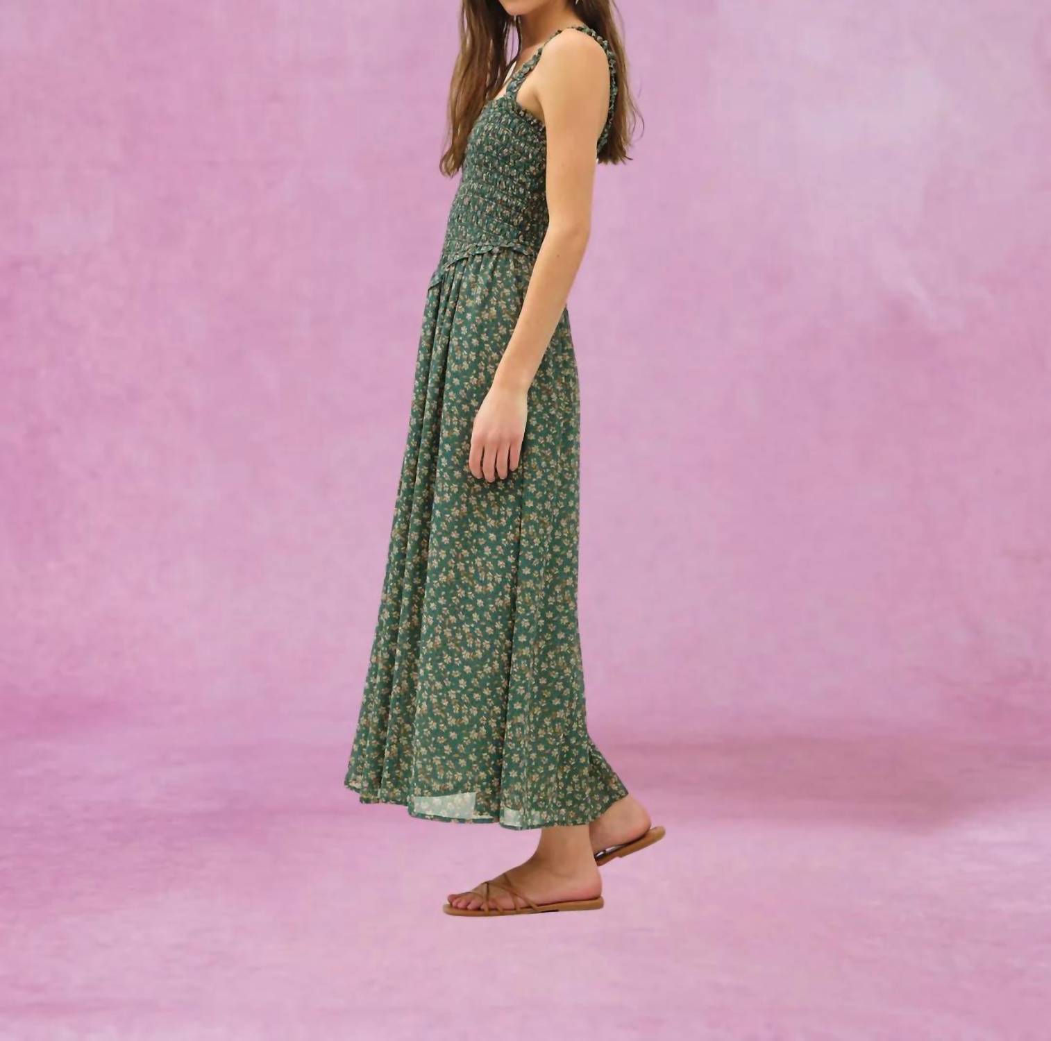 Be Cool - Floral Print Midi Dress