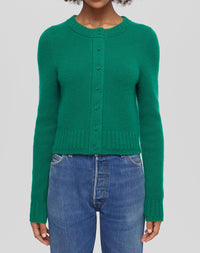 Re/Done - Baby Crew Cashmere Cardigan