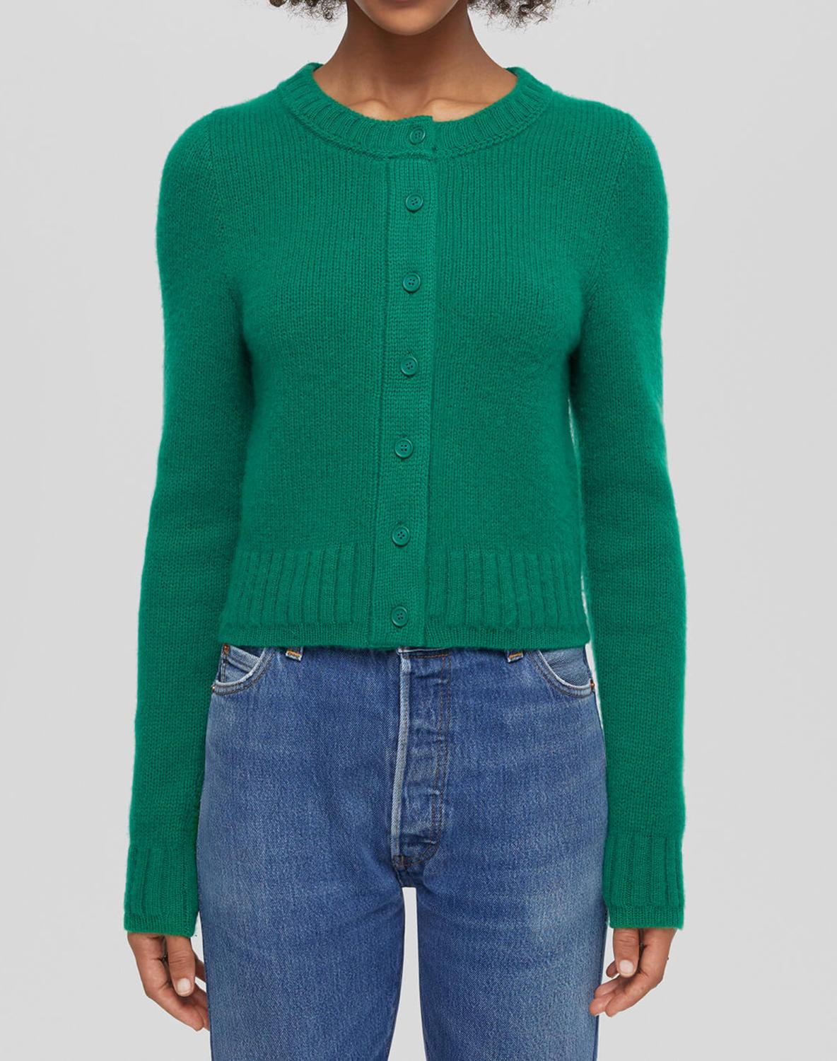 Re/Done - Baby Crew Cashmere Cardigan