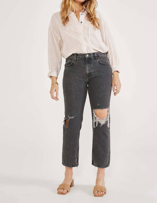 Etica - Rhea Midrise Straight Crop Jean