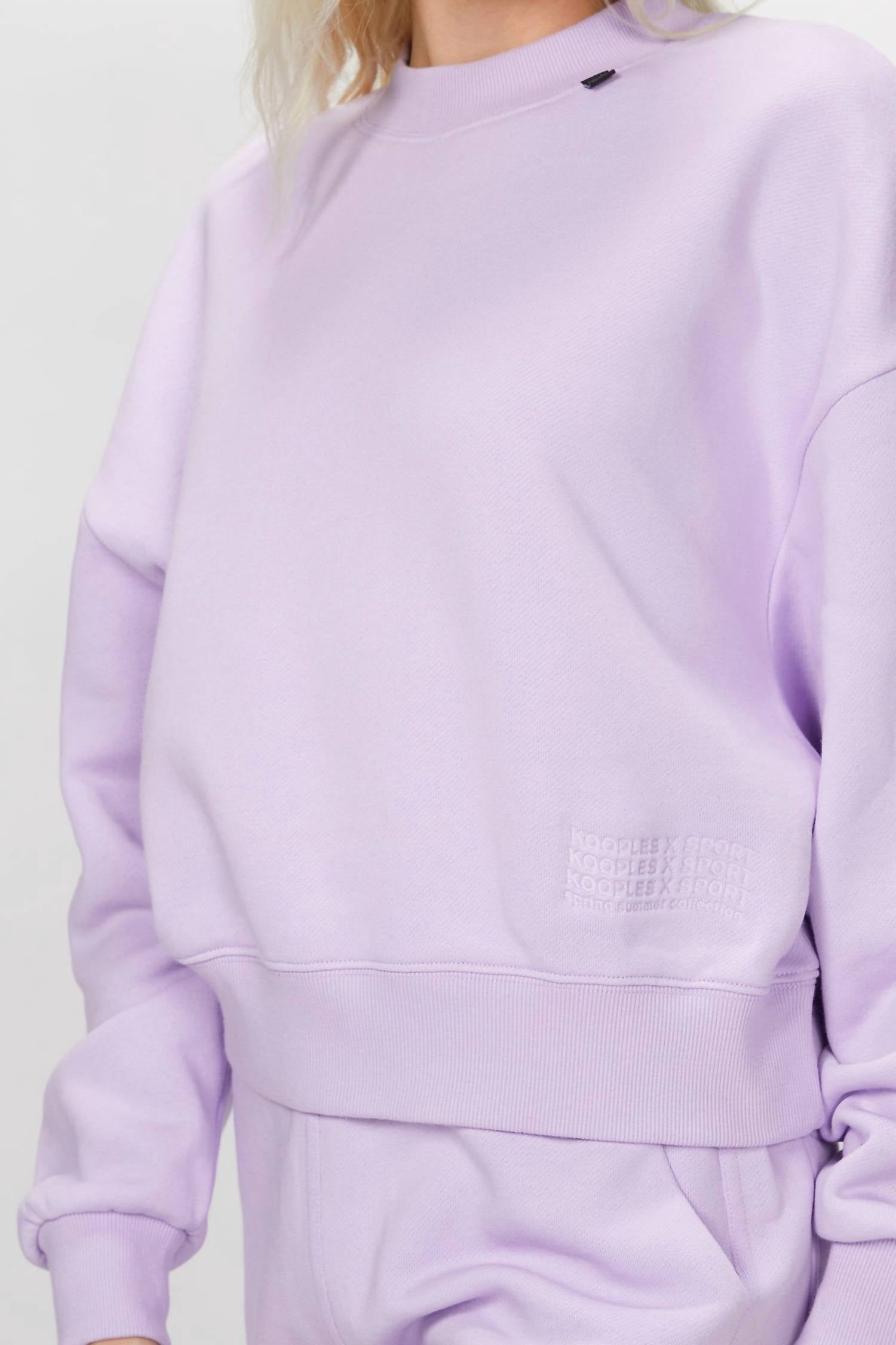 The Kooples - SWEATSHIRT WITH LOGO