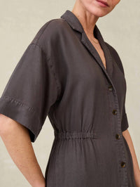 Faherty - Topanga Drape Shirtdress