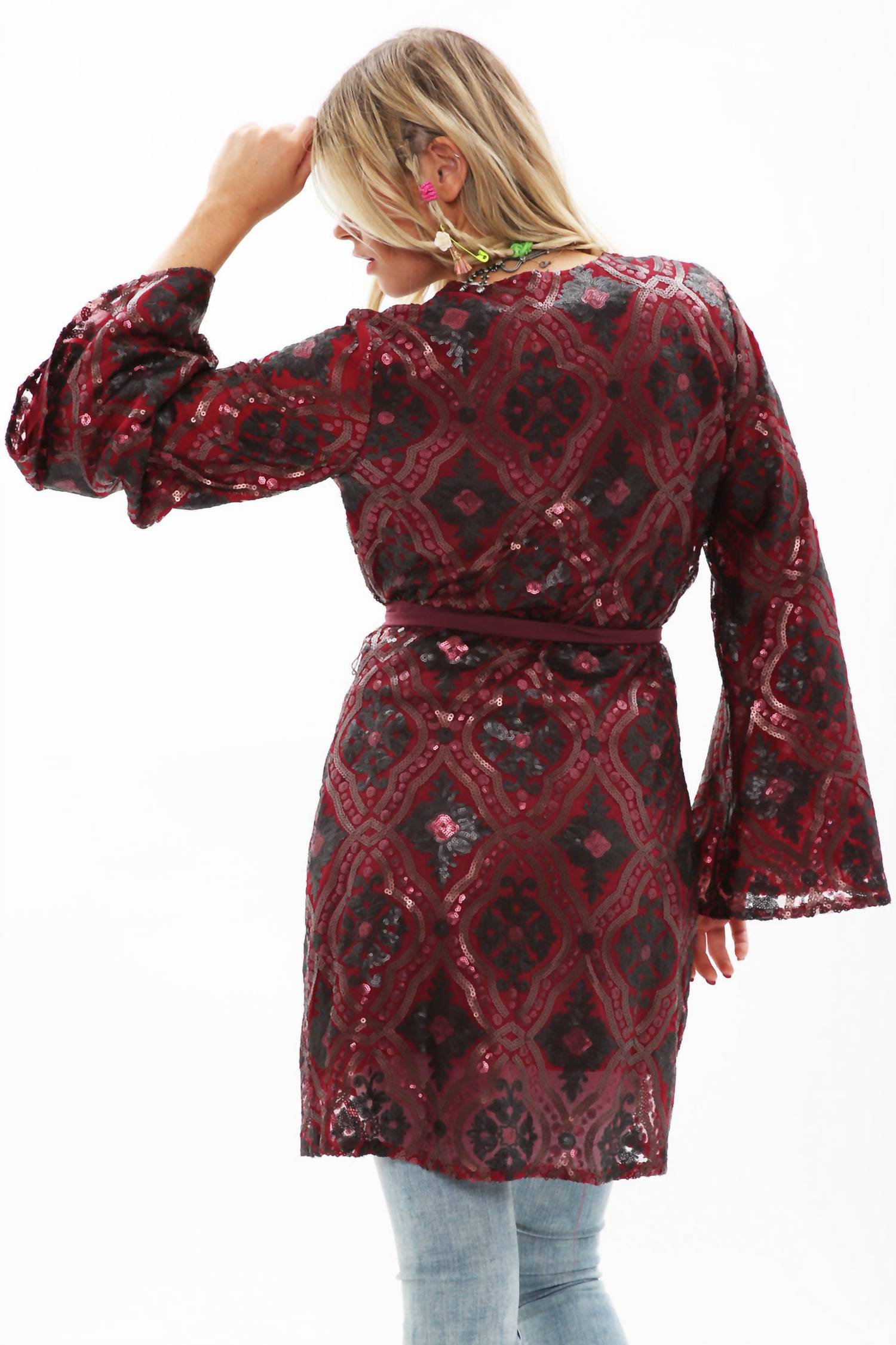 Aratta - Cocktail Party Wrap Mini Dress