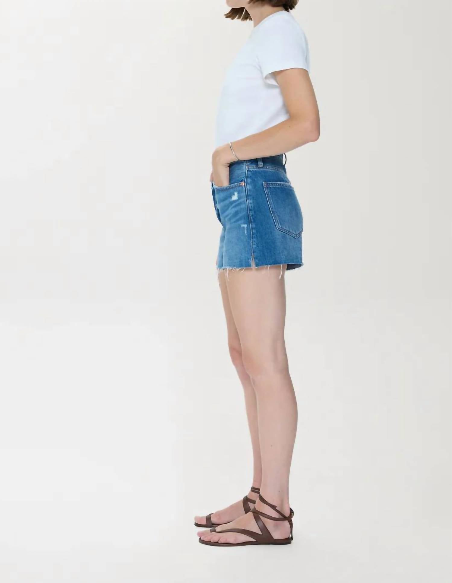 Pistola - Nova High Rise Cut Off Shorts