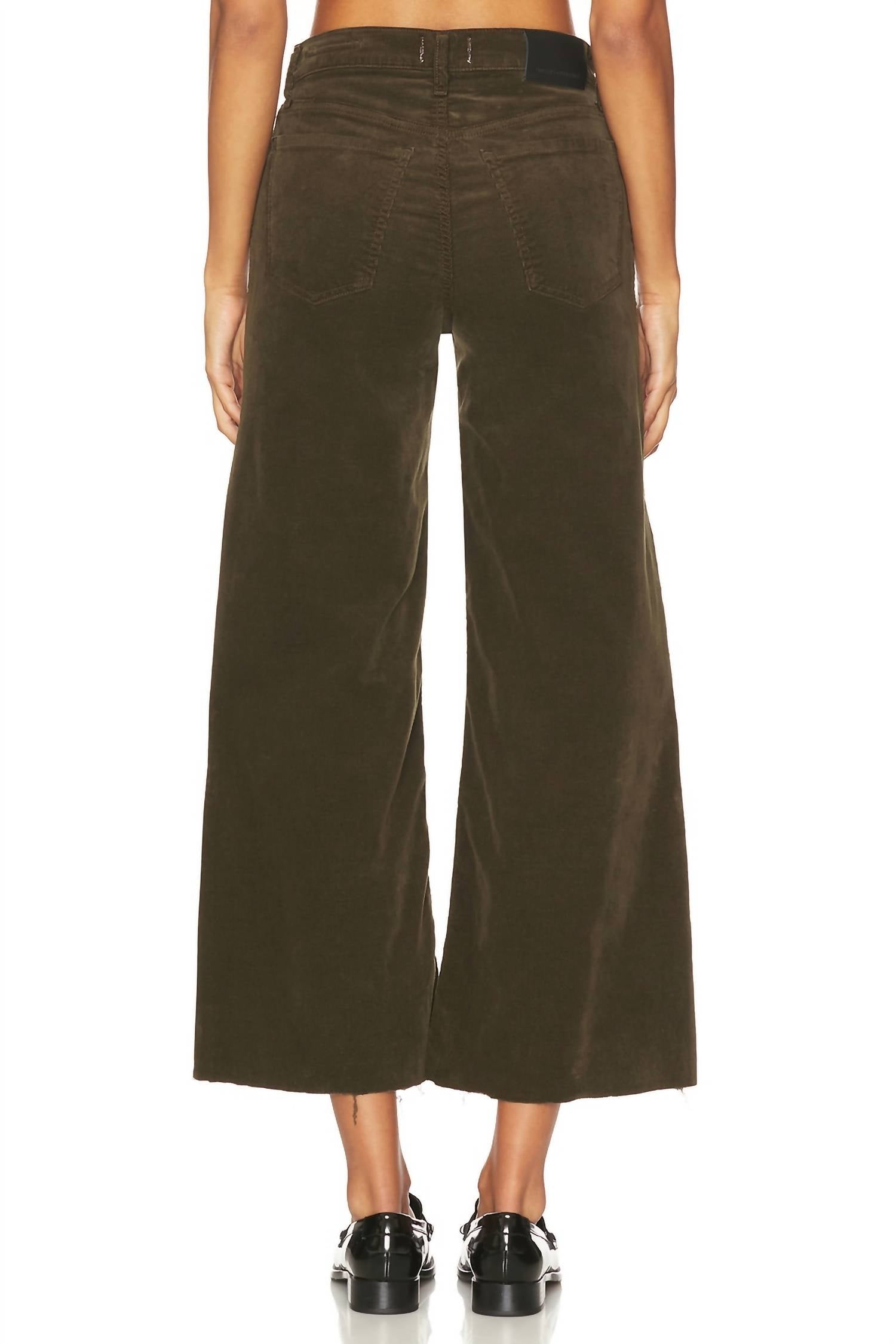 Citizens Of Humanity - Lyra Wide Leg Crop Corduroy Jeans