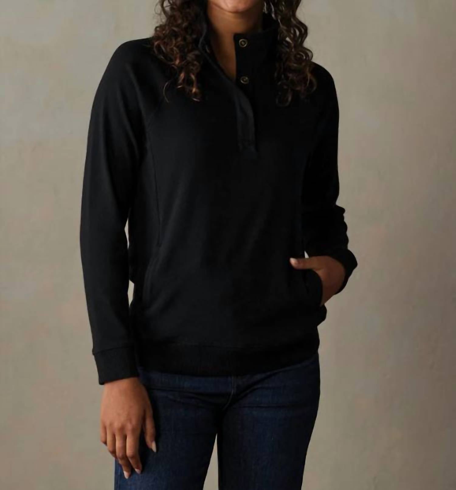 The Normal Brand - Puremeso Weekend Snap Pullover