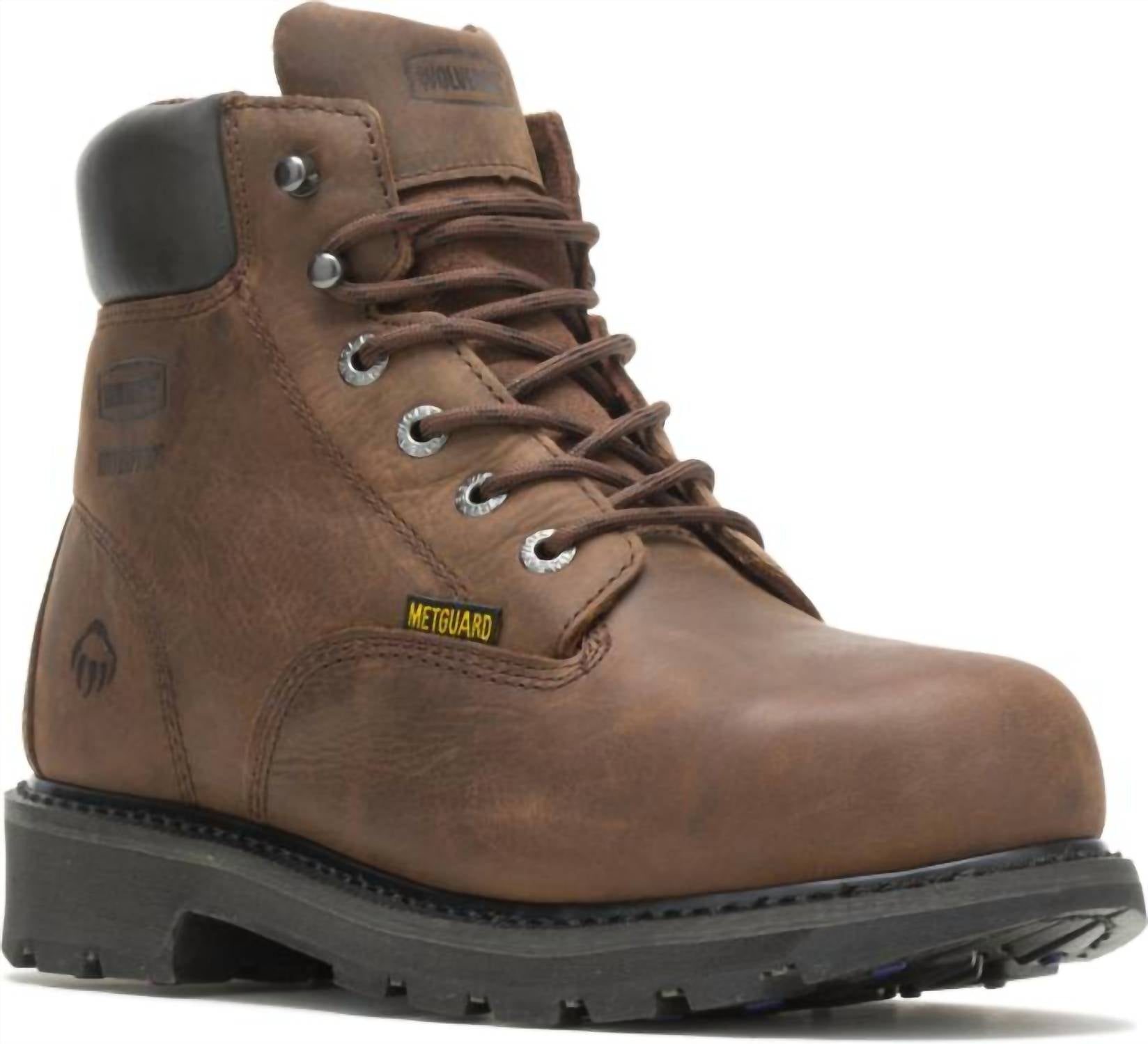 Wolverine - Men's Mckay 6" Waterproof Steel Toe Work Boots