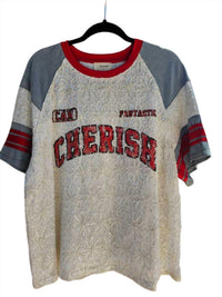 Davi & Dani - Women's Lace Baseball Cherish Shirt