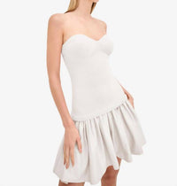 Alexis - Dasia Strapless Pleated Mini Dress