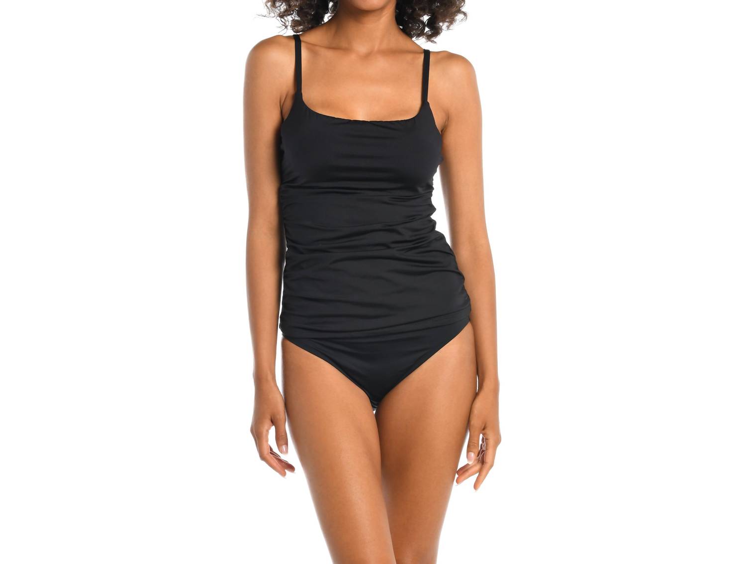 La Blanca - Island Goddess Lingerie Strap Tankini Top