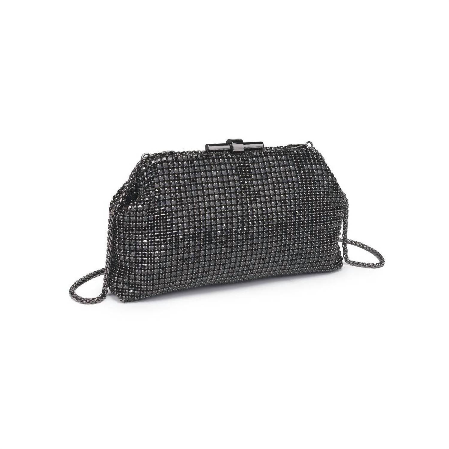 Urban Expressions - Women's Delfina Crystal Evening Bag