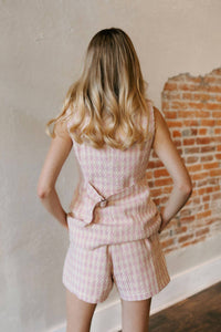 Mable - Tweed Shorts Set