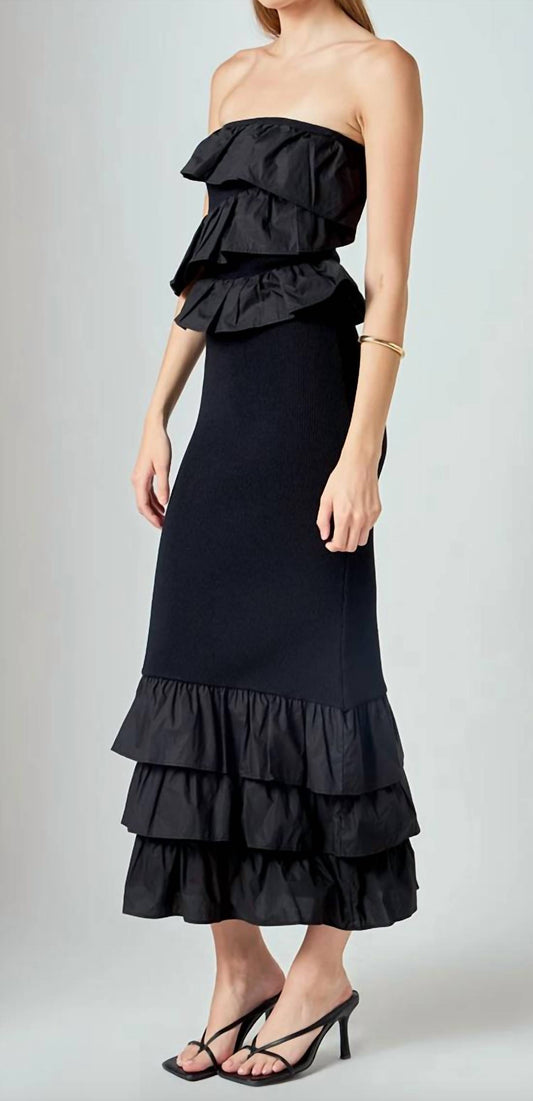 English Factory - Let's Go Out Maxi Dress