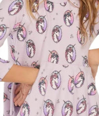 Chaser - Lilac Unicorn Twirl Dress
