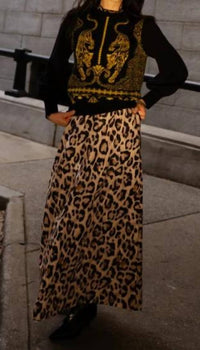 Alden Adair Daphne Skirt in jaguar - women's skirt
