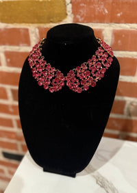 Bling A Gogo - Women's Glam Collar Necklace