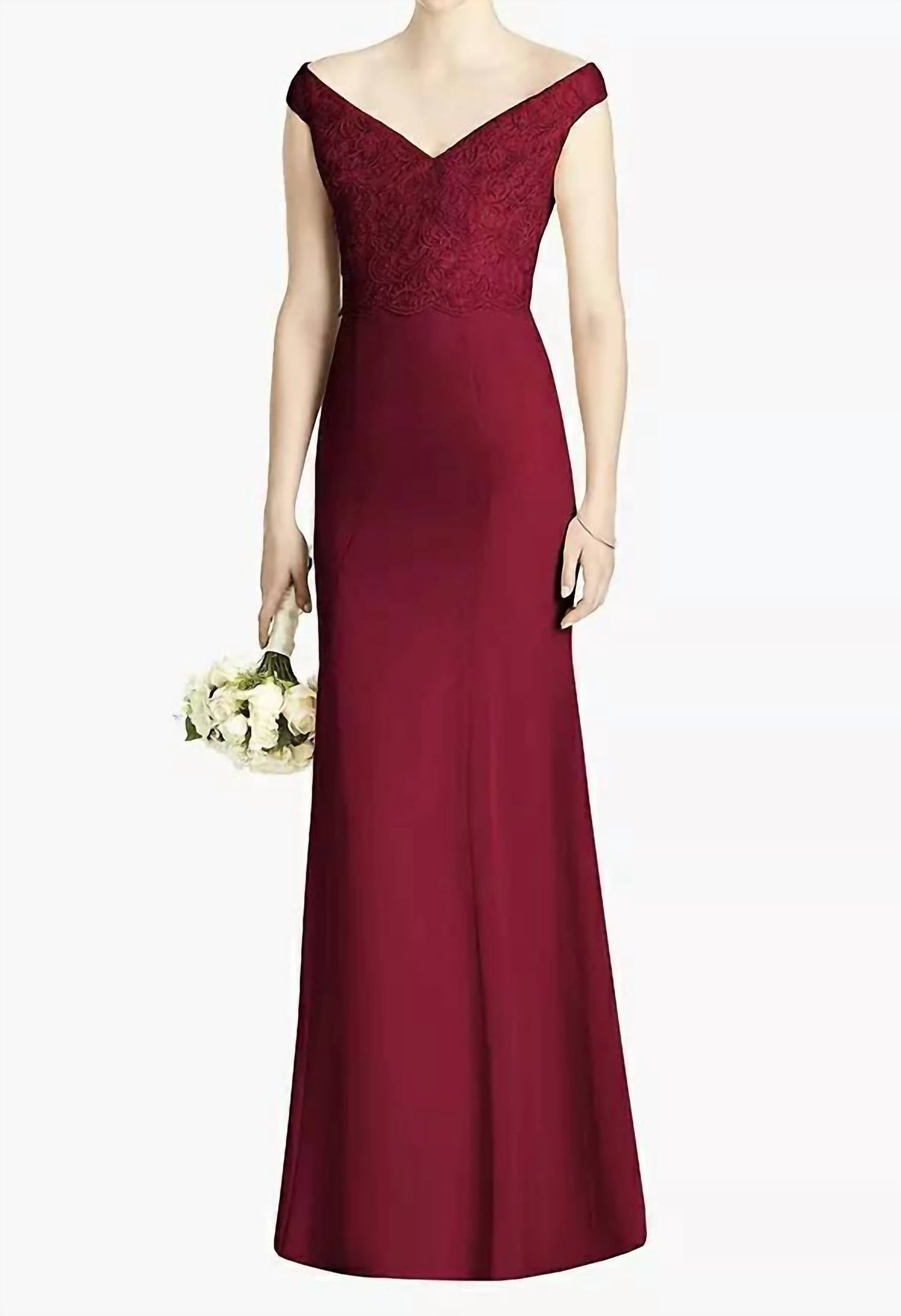 Dessy - Fit And Flare Wedding Dress