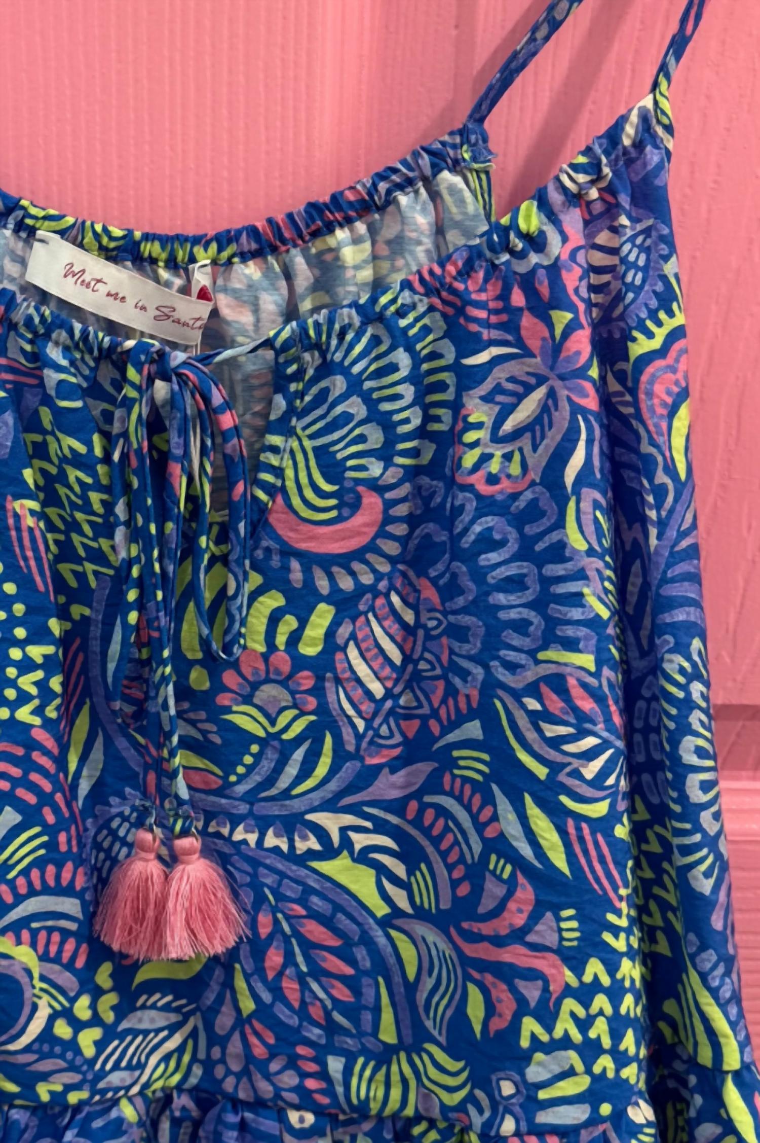 Meet Me In Santorini - Women's Baja Elsie Top