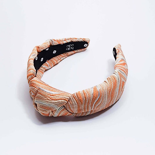 Hello Edie - Agate Jacquard Knot Headband